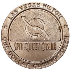 1 Dollar Gaming Token - Spacequest Casino Las Vegas