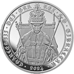 2 Sovereigns - Charles III 535 years of Sovereign, Silver