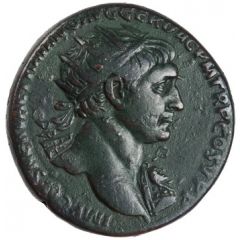 Dupondius - Trajan S P Q R OPTIMO PRINCIPI S C, Dacia