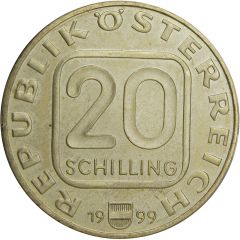 20 Schilling Hugo von Hofmannsthal
