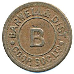 Token - Barwell and District CSL B