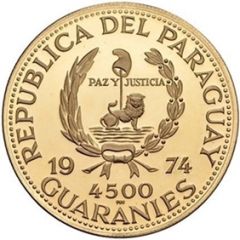 4500 Guaraníes Albert Einstein