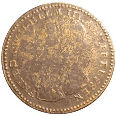 Rechenpfennig - Frederick William III Mit frohen Muth