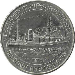 Medal - Deutsches Schiffahrtsmuseum Walfangdampfer `RAU IX`