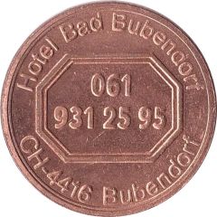 Token - Hotel Bad Bubendorf