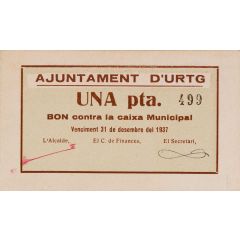1 Peseta Urtg