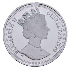 1/5 Crown - Elizabeth II World Cup - Two players, Platinum Proof