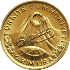 1/2 Lira Atatürk