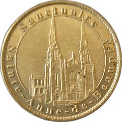 Medal - Sainte-Anne-de-Beaupré Sanctuary Quebec