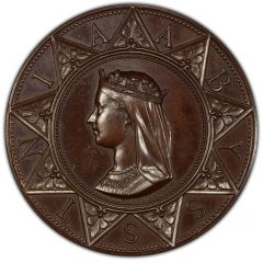 Award - Victoria Abyssinian War Medal, bronze