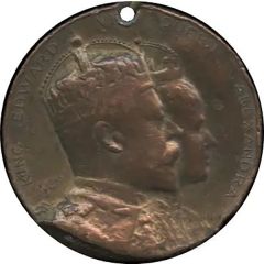 Medal - Edward VII Coronation, West Hartlepool