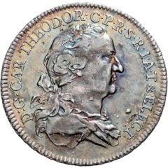 ⅔ Thaler - Charles Theodore Ausbeutegulden