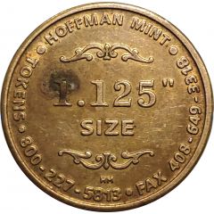 Game Token - Hoffman Mint 1.125 size