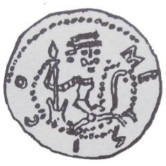 Denier Bracteate - Mieszko III the Old Gniezno or Kalisz mint