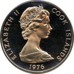 20 Tene - Elizabeth II 2nd portrait, Triton Shells