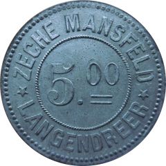 5 Mark - Langendreer Zeche Mansfeld