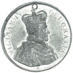 Medalet - William IV Coronation, T.W. Ingram