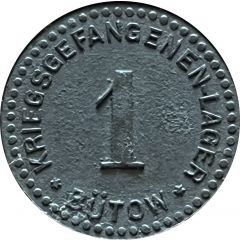 1 Pfennig - Bütow Kriegsgefangenen-Lager