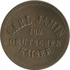 Glas Bier - Carl Jamin zum Deutschen Kaiser