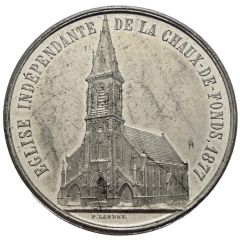 Independent Church of La Chaux-de-Fonds zinc