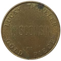 Token - Lucky Traveler Gold Piece