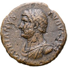 Dupondius or As - Hadrian INDVLGENTIA AVG COS III P P S C, Indulgentia