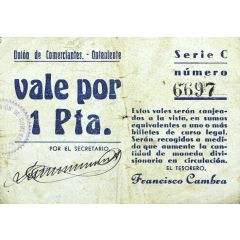 1 Peseta Onteniente