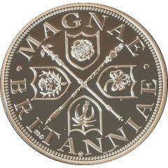 2013 HRH Prince George of Cambridge - The Royal Baby Silver Coin with Ruby Birthstone