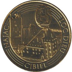 Monnaie de Paris Tourist Token - Najac and Loc-Dieu Cibiel