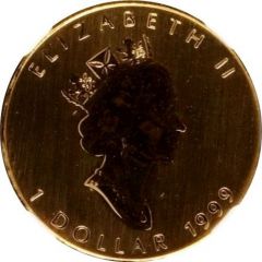 1 Dollar - Elizabeth II Hologram colored GML fractionnal set, 1/20 oz
