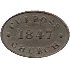 Communion Token - Culross Church Scotland