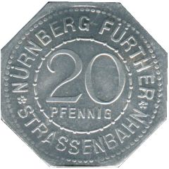20 Pfennig - Weinstadel Nürnberg-Fürth