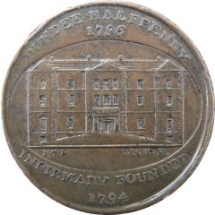 1/2 Penny Angusshire - Dundee / Infirmary