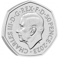 50 Pence - Charles III R2-D2 and C-3PO