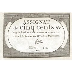 500 Livres Assignat