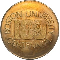 Medal - Boston University Centennial Boston, Massachusetts