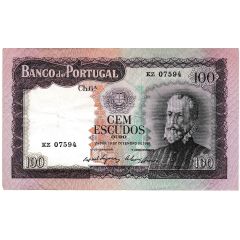 100 Escudos 6th. print, 2nd. type