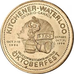 2 Dollars - Kitchener-Waterloo, Ontario Oktoberfest