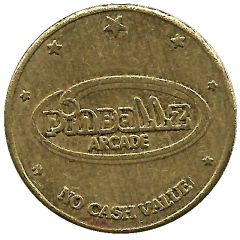 Game Token - Pinballz Arcade