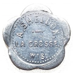 10 Cents - A. Sheldon La Crosse, Wisconsin