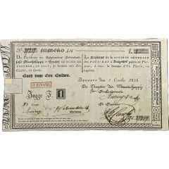 1 Gulden Dutch Administration