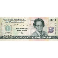 100 Dollars - State of West Virginia