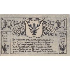 10 Heller Münzbach