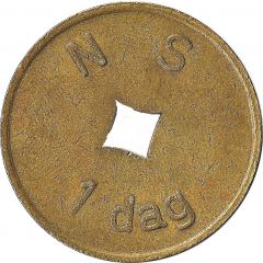 Token - 1 dag N S Nederlandse Spoorwegen