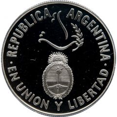 1 Peso 50th Anniversary of the UN
