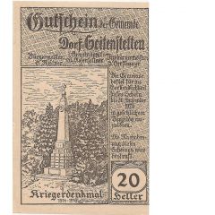 20 Heller Seitenstetten