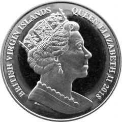 1 Dollar - Elizabeth II 2018 FIFA World Cup Russia