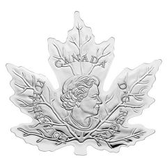 20 Dollars - Elizabeth II Canadian Maple Leaf, colored