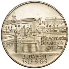 Medal - 4th conference of the Hungarian Coin Collectors Association