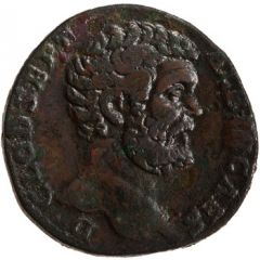 Sestertius - Clodius Albinus CONCORDIA S C, Concordia